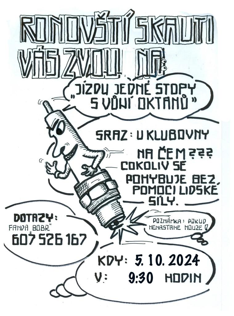 Ronovští skauti zvou
