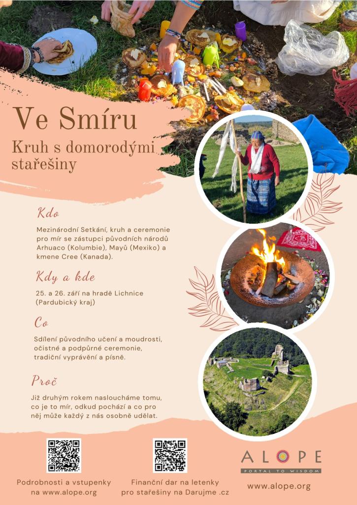 Setkání a ceremonie pro mír