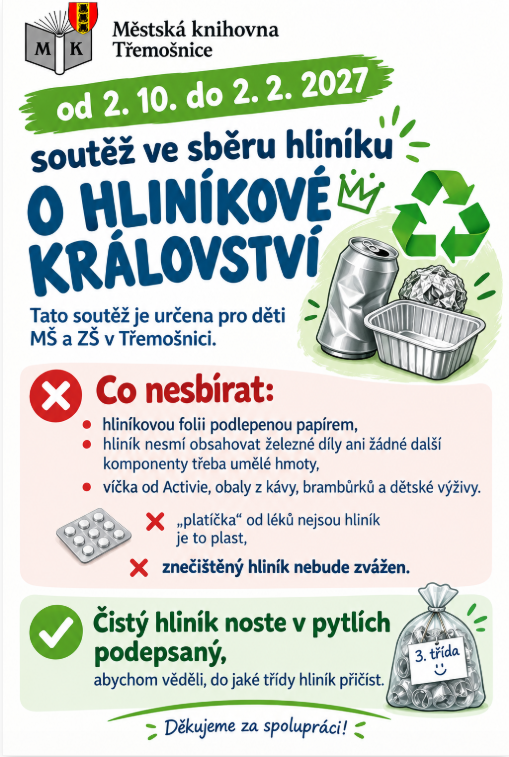 Soutěž ve&nbsp;sběru hliníku