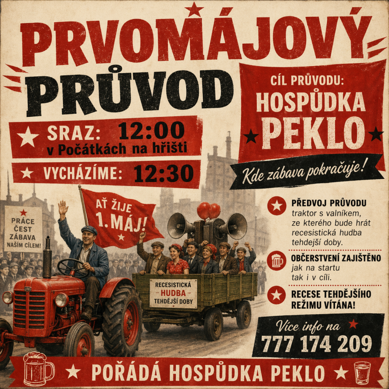 Prvomájový průvod