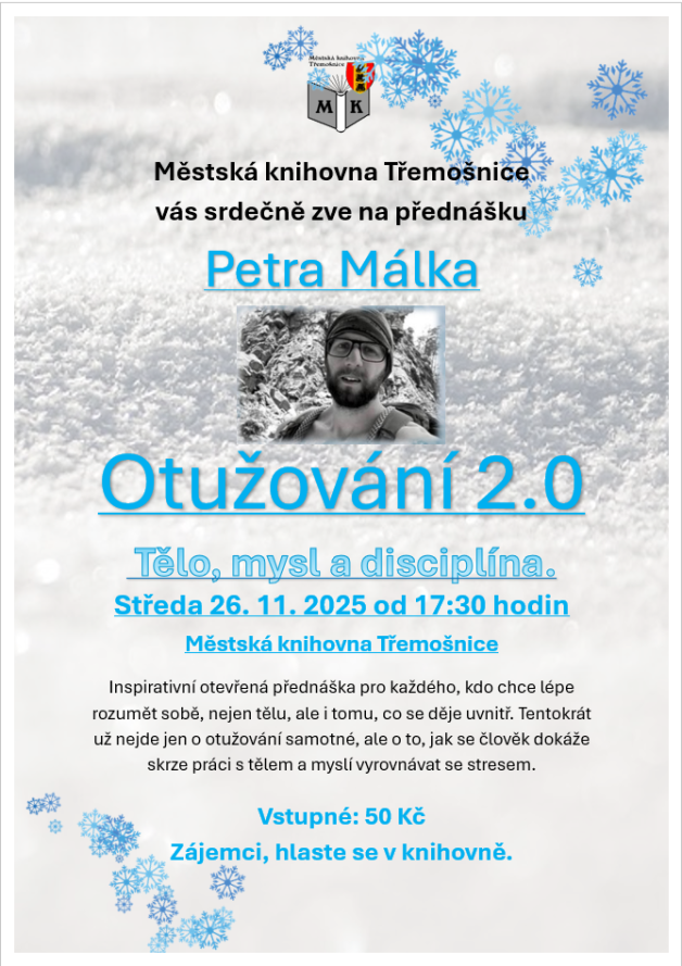 Přednáška - otužování