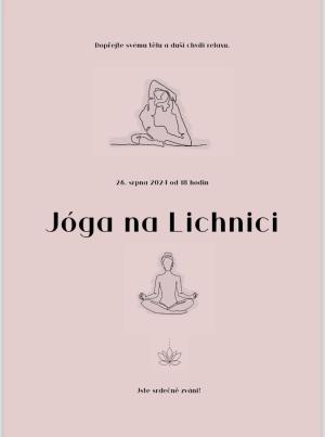 jóga na Lichnici